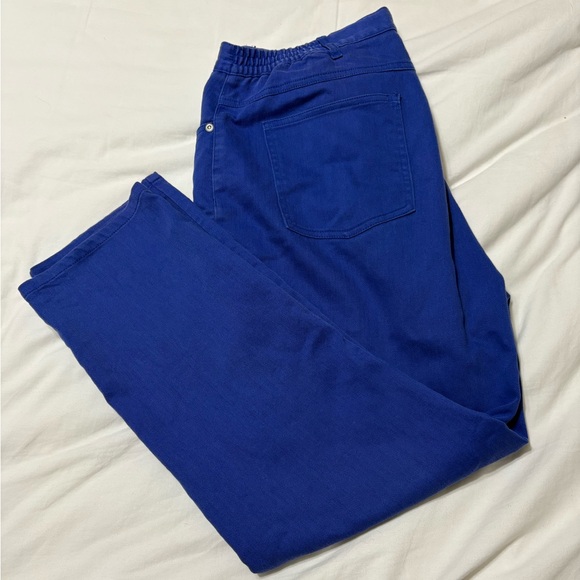 Ruby Rd. Royal Blue Pants - Picture 3 of 4